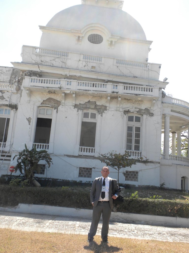 Rodrigo Craveiro em Porto Príncipe (Haiti)