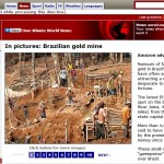 Fotos de Apu Gomes publicadas no site da BBC