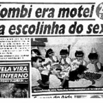 Manchete do jornal ‘Notícias Populares’