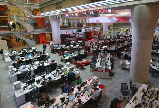 Newsroom da BBC