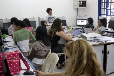Projeto leva aulas de jornalismo à periferia de São Paulo. / Foto: Divulgação.