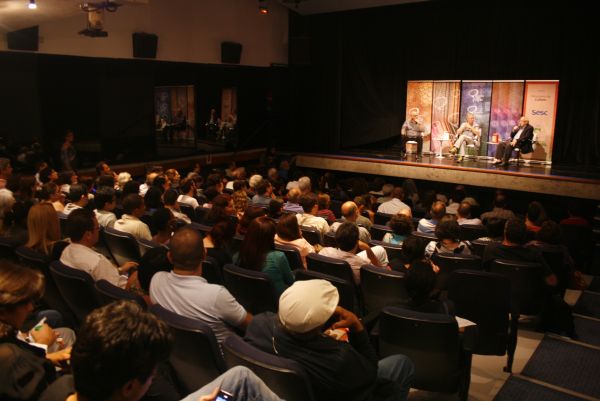 Zuenir Ventura, Afonso Borges e Luis Fernando Verissimo. Foto: Emílio Coutinho