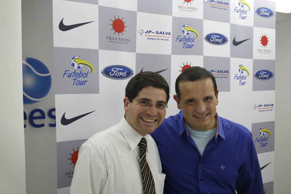 Roberto Cabrini e Emilio Coutinho