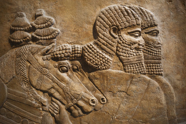 Relevo assírio em Nimrud