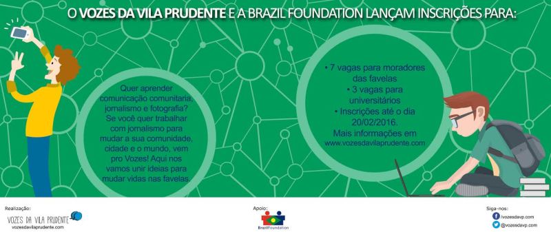 Oficina de Comunicação Comunitária tem inscrições abertas em SP